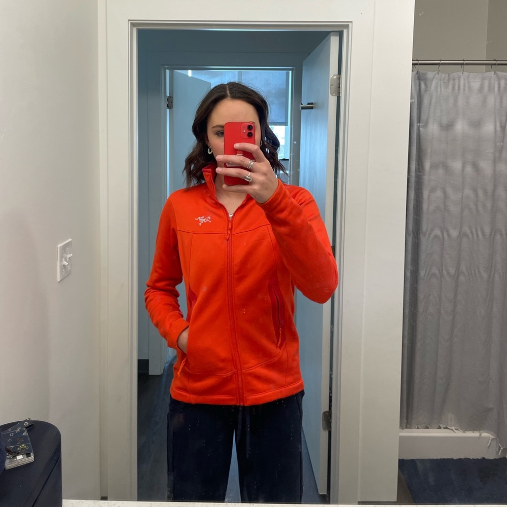Arcteryx Orange Jacket